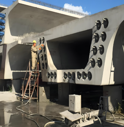 白碱滩压浆料施工流程及注意事项